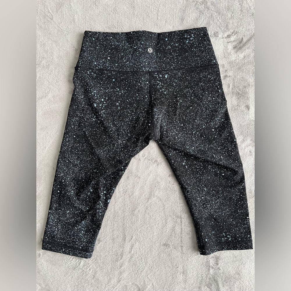 Lululemon High Rise Capri Leggings Size 10